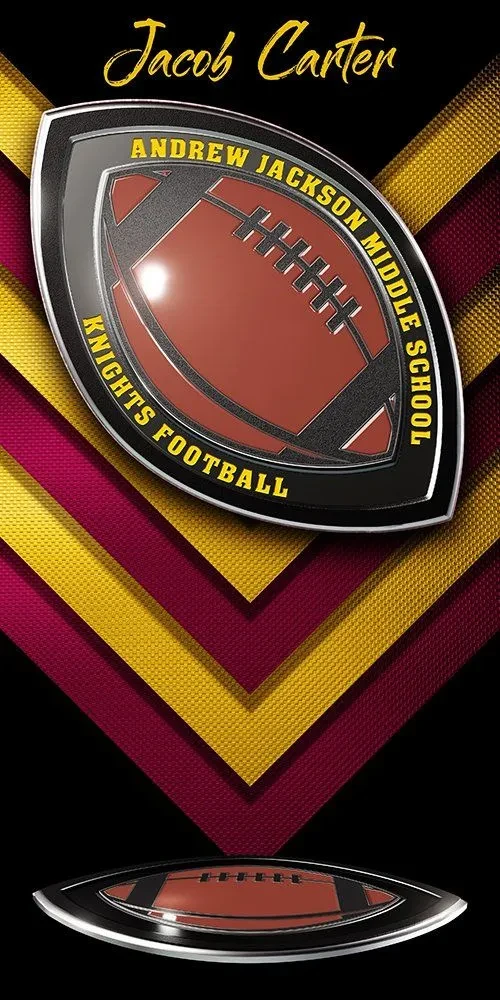 Enamel Football