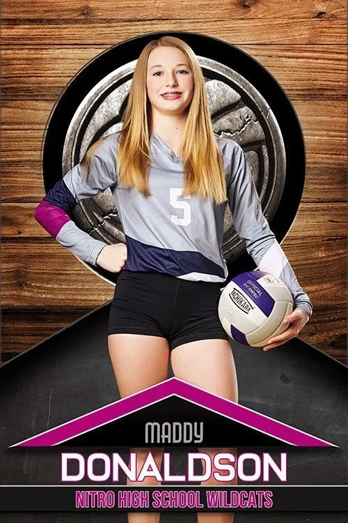 Sport Medallions Volleyball